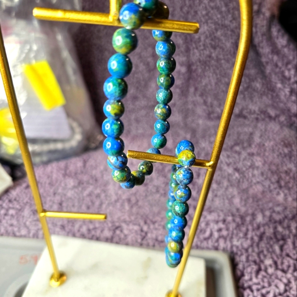 Chrysocolla bracelets